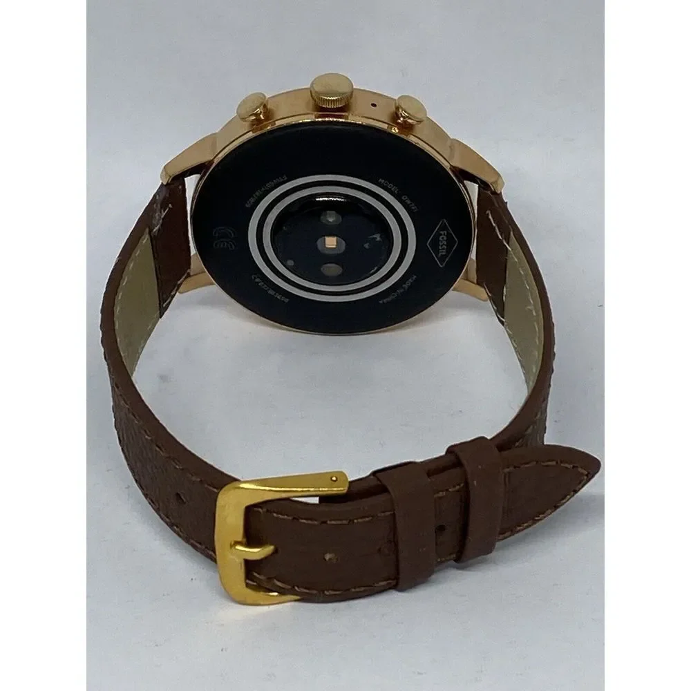 Fossil Gen 4 Authentic Digital Dial Smart Watch Custom Band FTW6011 LT436